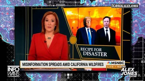 A Hysterical Jen Psaki Attack Trump, Elon Musk, & Alex Jones For Exposing