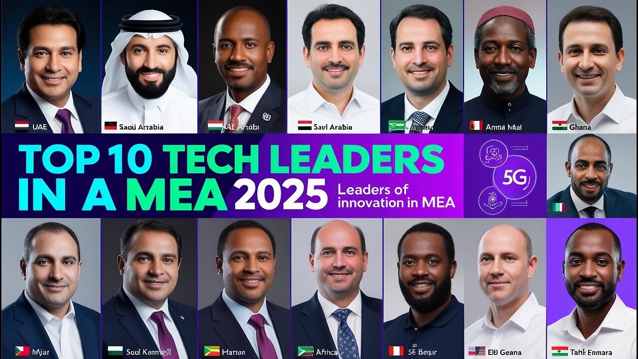 Top 10 Technology Leaders in the Middle East & Africa | 2025 Rankings