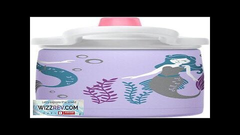 Camelbak Eddy Kids 350ml Insulated Stainless Steel Bottle Mermaids Review