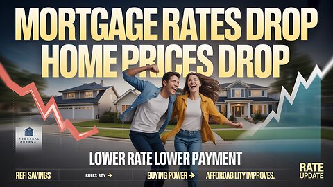Mortgage rates and falling home prices: What's happening now