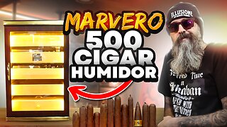 Marvero 500 Count Cigar Humidor | Cigar Prop 2025