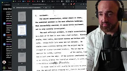 Mike Benz reads the (Declassified) CIA assassination guide out loud