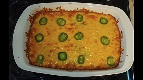 Taco Casserole Beef & Bean 🌮