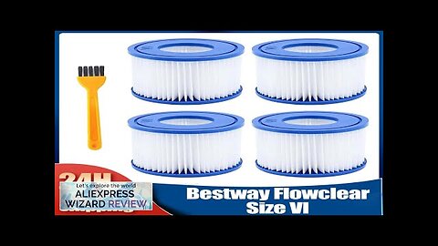 Replacement Swimming Pool Filter Fit for Bestway Flowclear Size VI Filter Cartridge Review