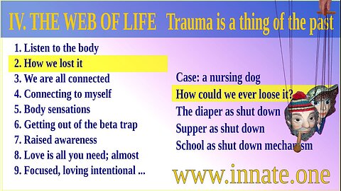 #105 How could we ever loose it – Trauma is a thing of the past