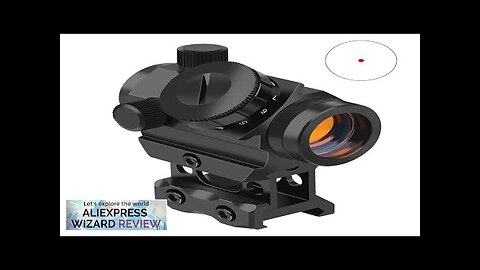 1x20 Red Dot Sight Tactical Rifle Scope 4 MOA Red Dot Sight Review