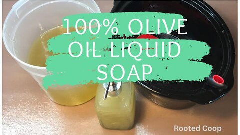 Liquid Castile Soap Making