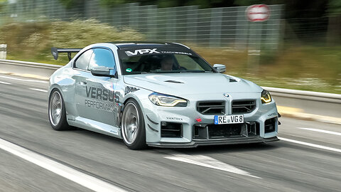 Cars Leaving Nürburgring Tankstelle - LOUD Aventador, RWB Porsche, 500HP Skyline, M3 G80, F-Type V8