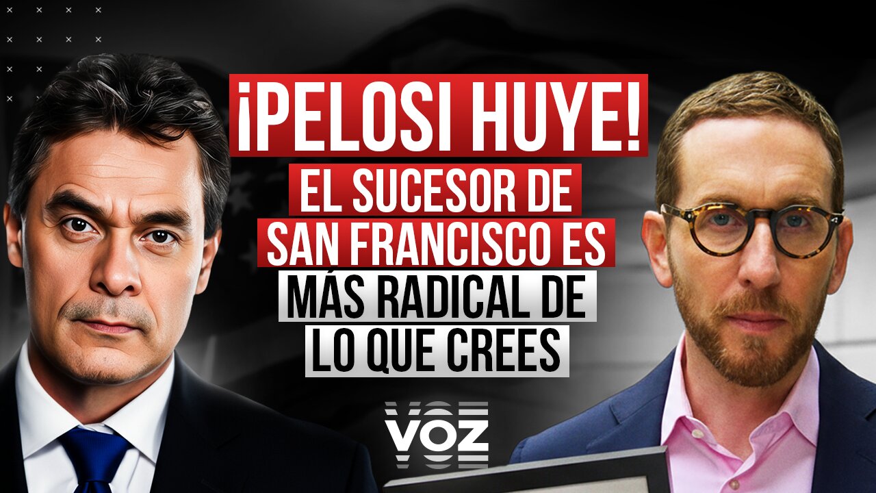 ¡Pelosi huye! El sucesor de San Francisco es más radical de lo que crees
