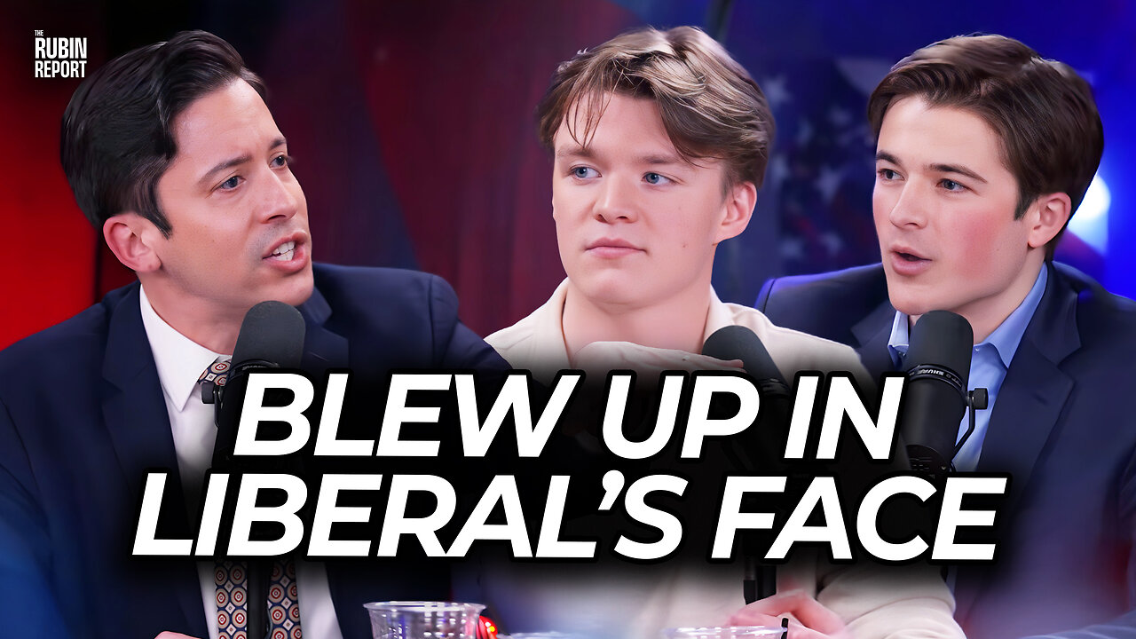 Watch Leftist's Face When Michael Knowles Corrects His Lie with This Fact