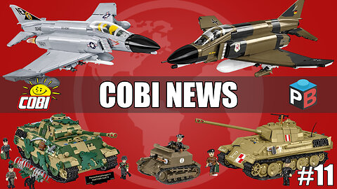 Panthers, TK-3 Tankette, F-4 Phantom II and other - COBI News by PBricks Part 11 #cobi #pbricks