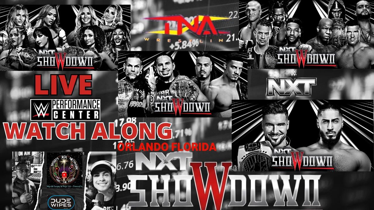 WATCH ALONG: NXT vs. TNA Showdown | Sports Jedi Network | Hosted by BX Sports Jedi Kev & PGH Chris