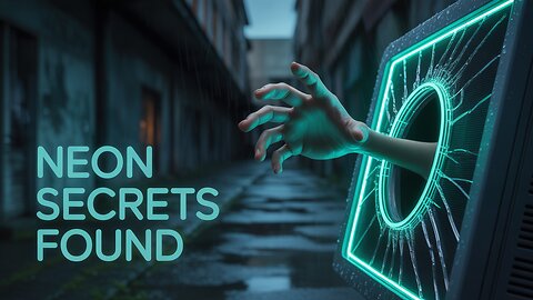 “Digital Ghost in the Neon Rain”