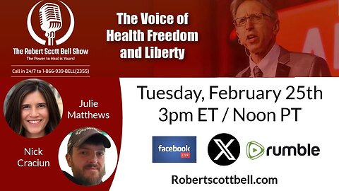FDA-Pfizer Revolving Door, Julie Matthews, Nourishing Hope, Kennedy vs. Psych Drugs - 2-25-25