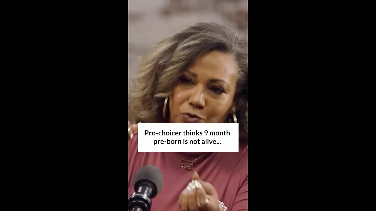 Pro-Choicers Thinks A 9-Month Pre-born Baby Is Not Alive