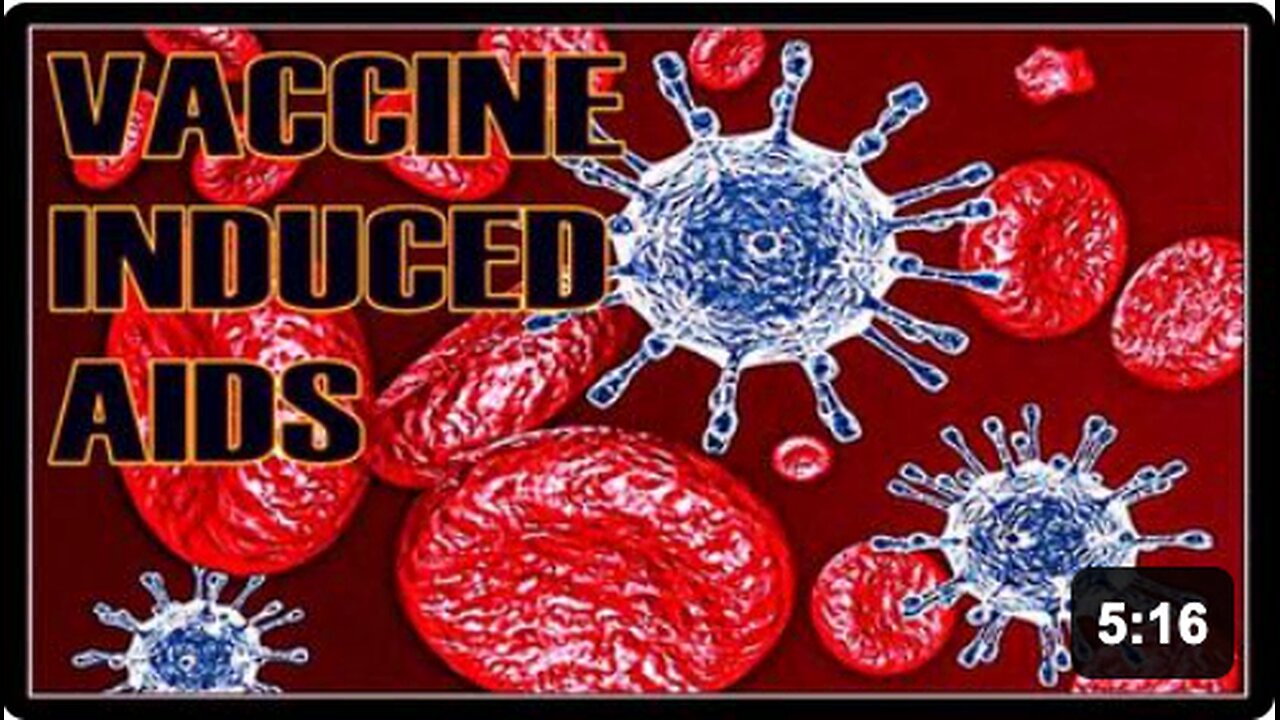 Confirmed! The fully Vaxxed Are Developing A.I.D.S - 2021