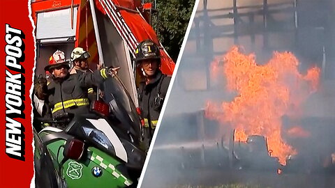 Gas truck explosion in Chile kills four after driver loses control of his vehicle