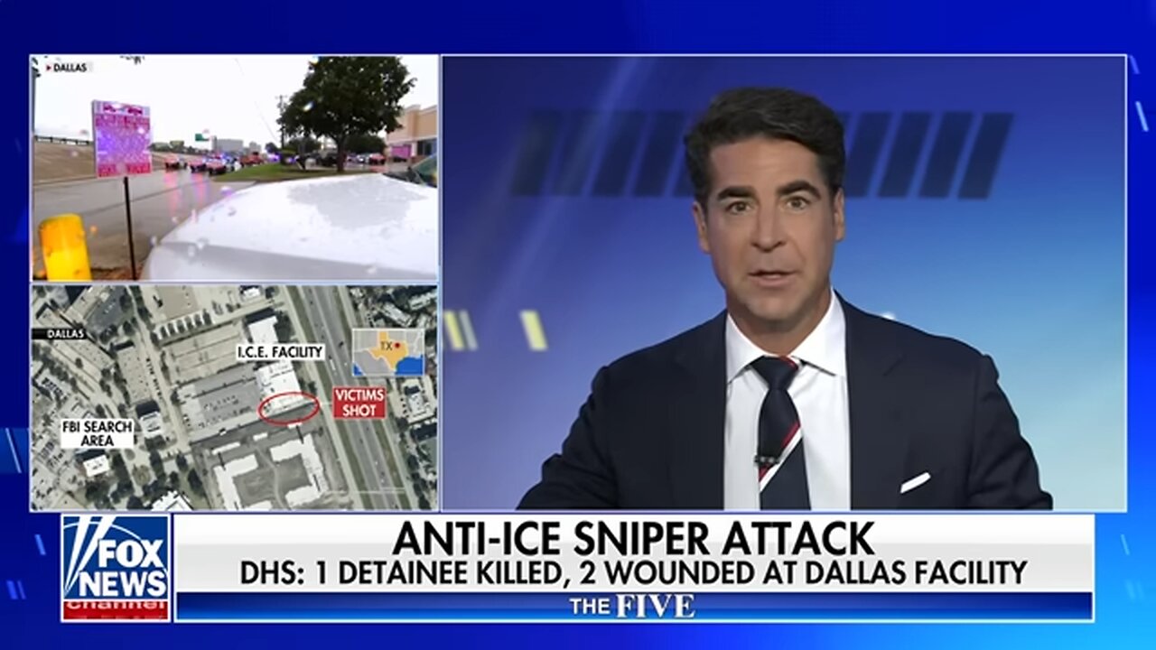 The Five: Shooting at Texas ICE facility sparks fierce debate over rhetoric