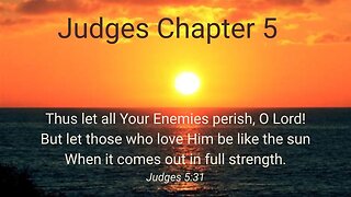 Judges 5 : Deborah & Barak Sing Freedom's Song