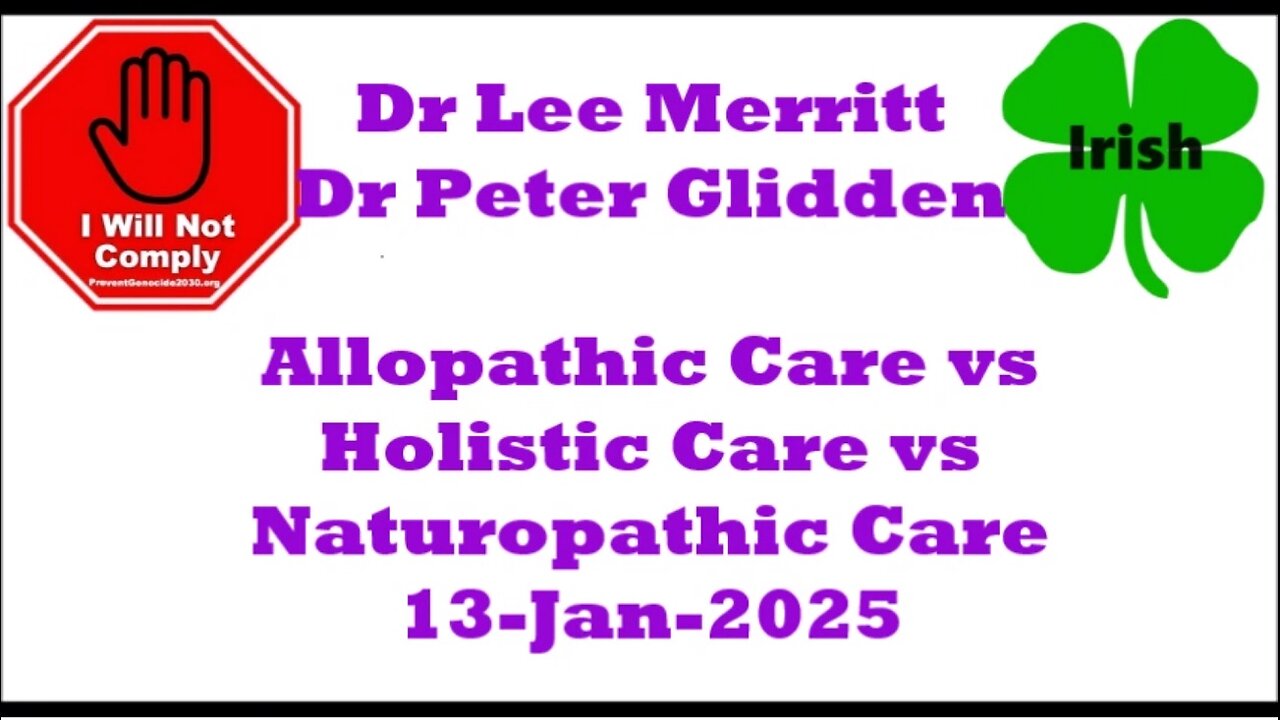 Dr Lee Merritt w Dr Peter Glidden 13-Jan-2025