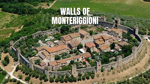 STUNNING Tuscan Landscapes | Drone Views of Historic Monteriggioni