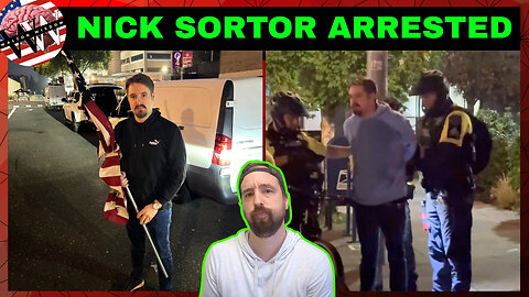 Journalist Nick Sortor ARRESTED By Portland Police!