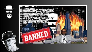 CHICAGO MAYOR HATES ICE, BANS THEM NOW ARREST THEM???