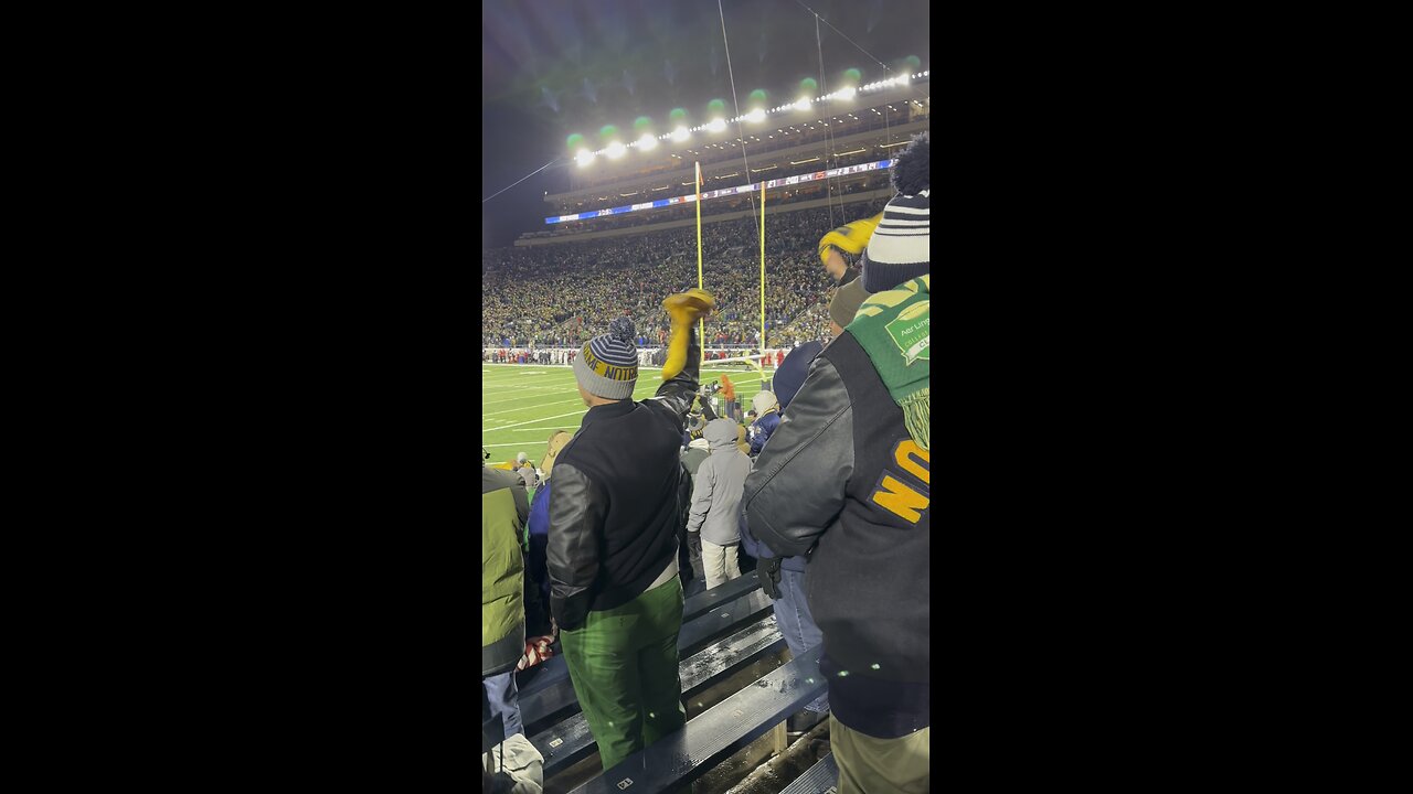 Notre Dame College Football Playoffs First Round | 2nd Half Highlights | 4K