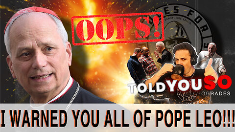 I TOLD YA ABOUT POPE LEO