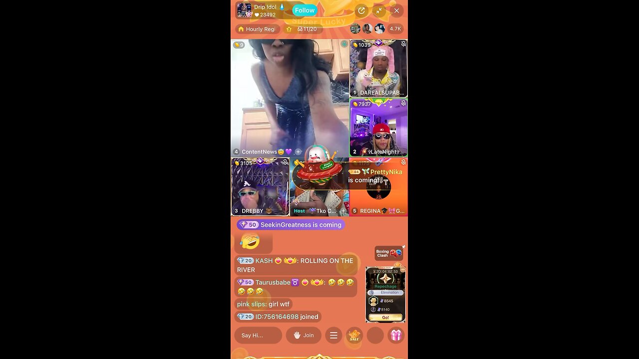 FUNNIEST DRIP IDOL YET TKO AND COSTARS SUPABIHH DREBABY LIYAH AND LATENIGHT BIGO LIVE