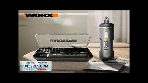 Worx 4V Electrical Screwdriver Sets WX242 Smart Cordless Electric Screwdrivers USB Review