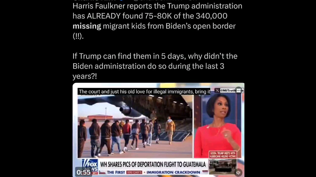 Trump Administration located 80,000 missing children in 4 days. What were the Democrats doing?