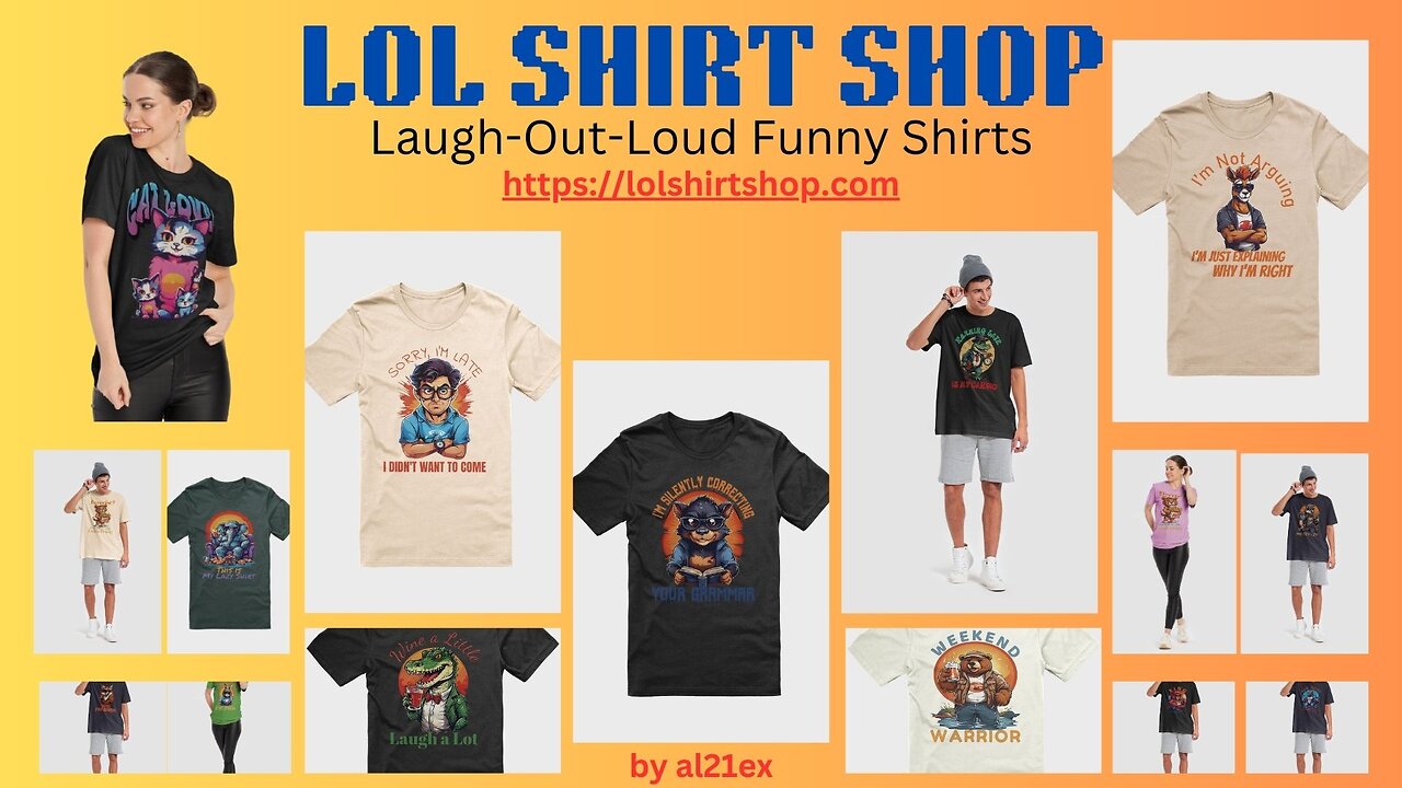 Funny Shirts Unique T-shirt Shop