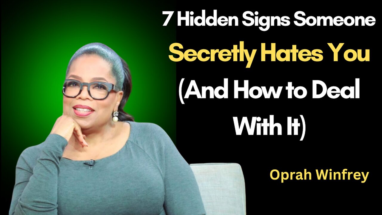 "7 Hidden Signs Someone Secretly Hates You (And How to Deal With It)"