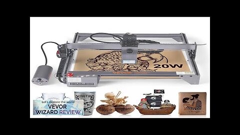 VEVOR Laser Engraver 20W Output Laser Engraving Machine 15.7" x 15.7" Large Review