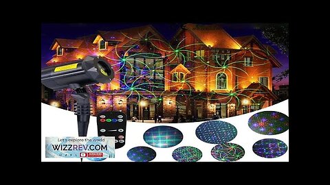 8 Modes Laser Projector Firefly Laser Light Landscape Lighting Christmas Party LED Review