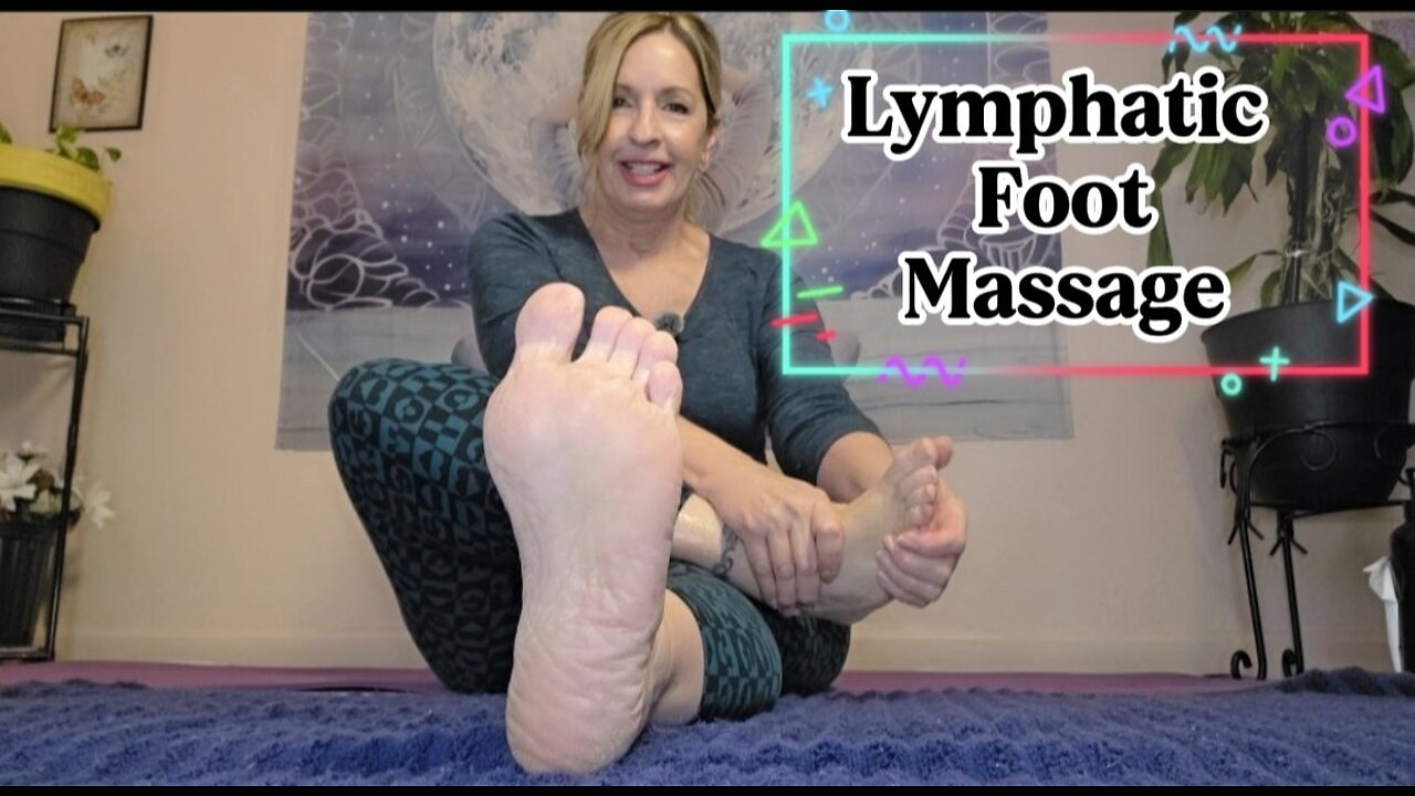 Foot Lymphatic massage