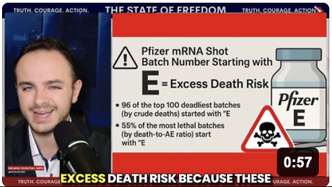 Pfizer mRNA Vaccine Batch Number Starting with "E" = "EXTREME Death Risk" by Nicolas Hulscher
