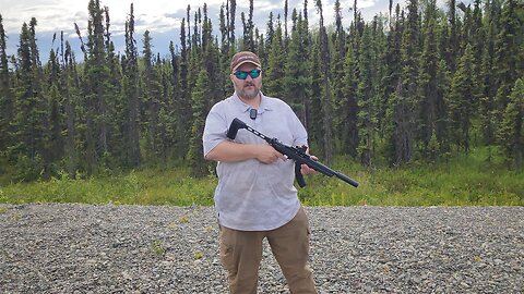 Wyoming Arms 5²AL .22lr Suppressor on a Ruger SBR 10/22 Binary