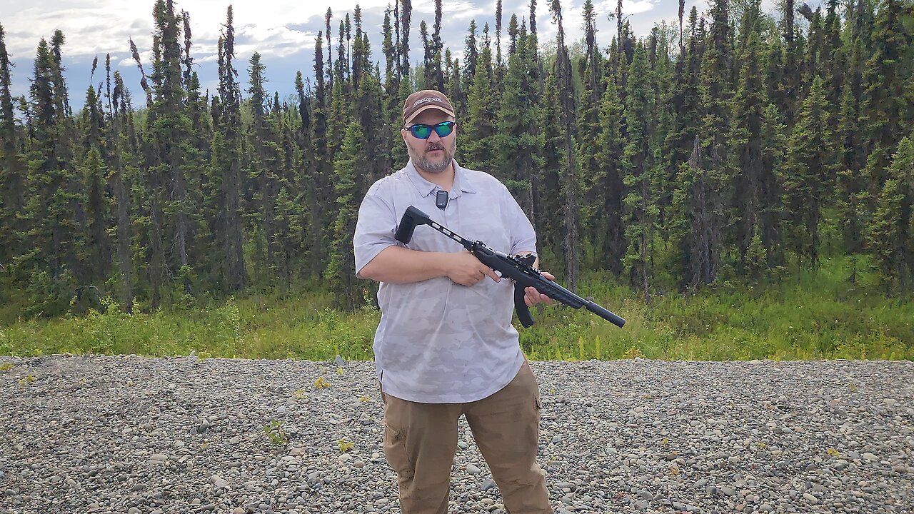 Wyoming Arms 5²AL .22lr Suppressor on a Ruger SBR 10/22 Binary