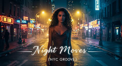 Night Moves (NYC Groove) (Version 3) | Smooth Jazz and Neo-Soul Anthem (Official Music Video)