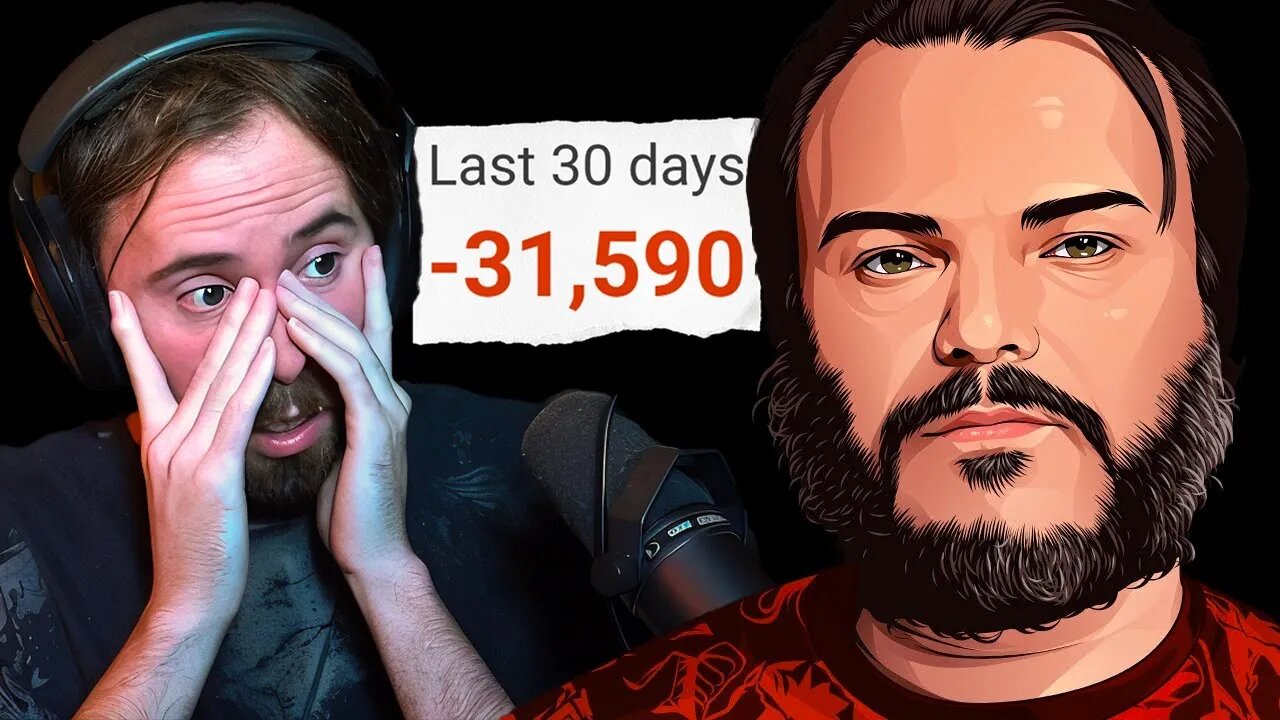 Why Jack Black Is Losing Thousands Of Followers | Asmnogold Reacts to SunnyV2