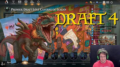 Gishath stomping at DRAFT !!! !Lost Caverns of Ixalan Draft