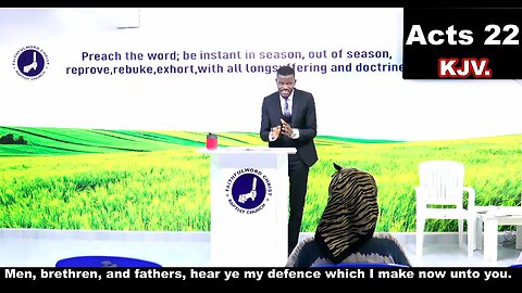 Men, brethren, and fathers, hear ye my defence which I make now unto you.