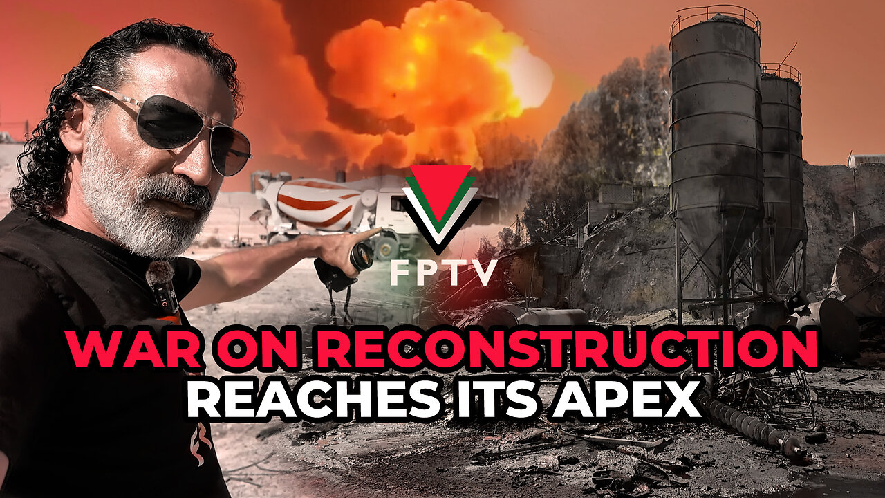 War on Reconstruction Reaches its Apex: Zionists Target Lebanon’s Cement Quarries