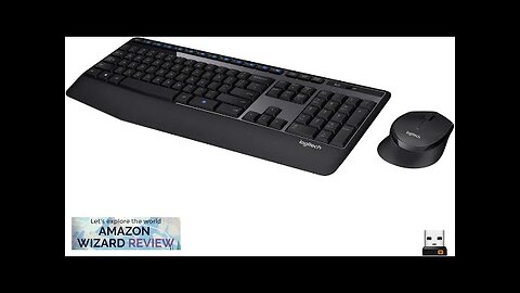 Logitech MK345 Wireless Combo Full-Sized Keyboard with Palm Rest and Comfortable Review