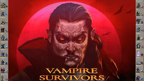 Vampire Survivors (PC) Stage - Mad Forest (Antonio) Part1