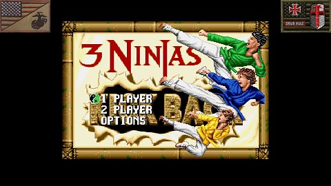 Hardcore Console Theater: "3 Ninjas Kick Back" {Part 2} (Sega Genesis - 1994) [NA Only]