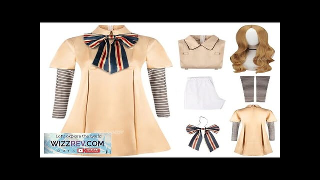 MEGAN Cosplay Dress for Kids Girls Women AI Doll Robots Megan Dresses Review