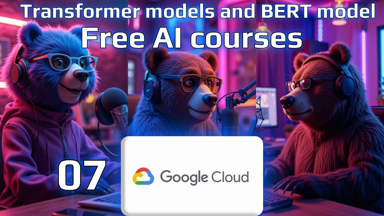 FREE AI COURSE 07 from GOOGLE CLOUD with the AI BEARS